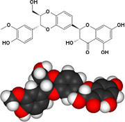 Silybin molecular structure