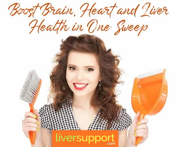 Boost Brain, Heart and Liver Health in One Sweep