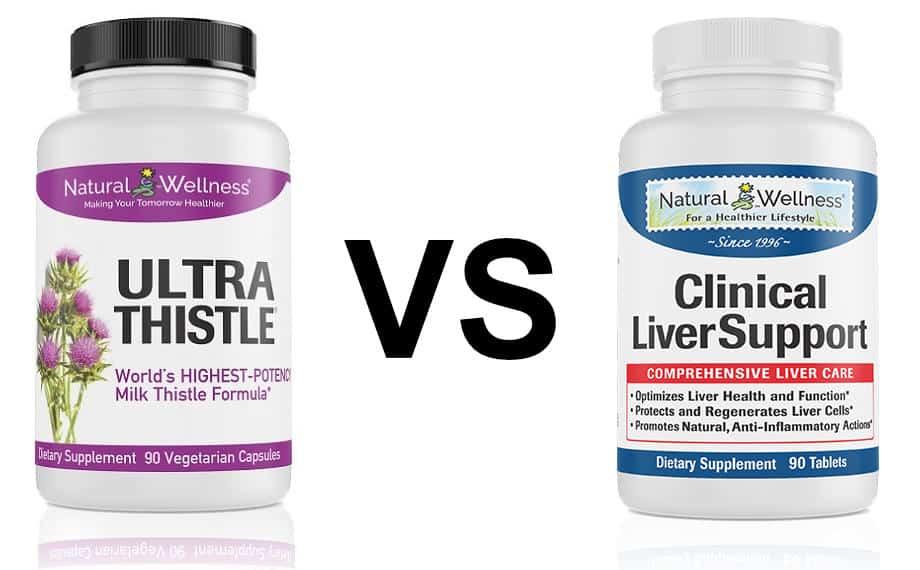 UltraThistle vs Clinical LiverSupport