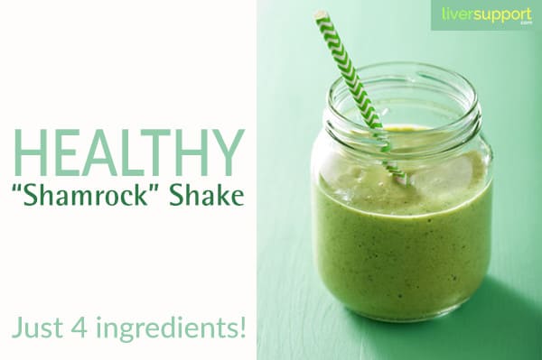 Healthy Shamrock Shake