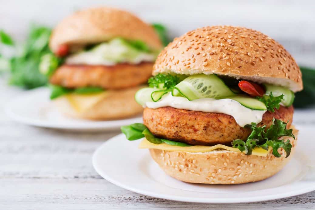 Juicy Chicken Burgers - LiverSupport.com