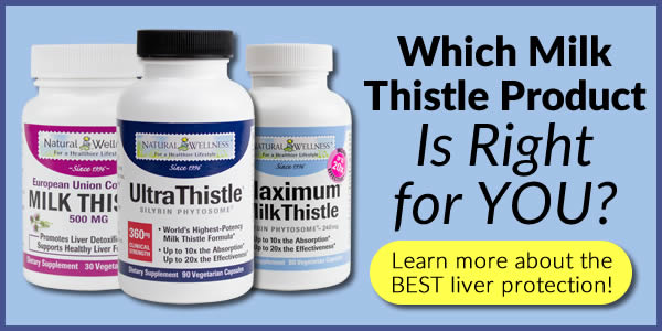 Milk thistle can cleanse your liver.