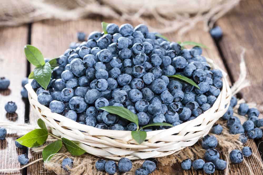 Blueberries are great to eat for liver heatlh.