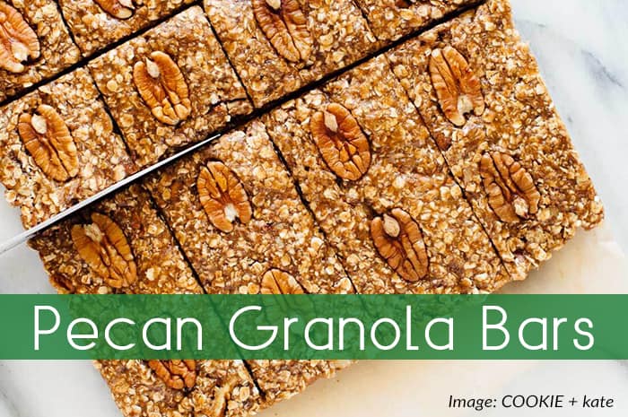 Pecan Granola Bars by Cookie and Kate