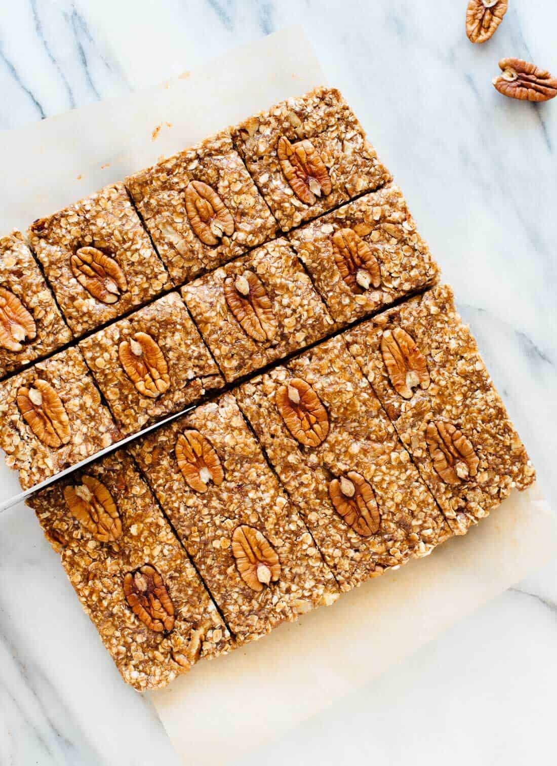 Pecan Granola Bars - LiverSupport.com