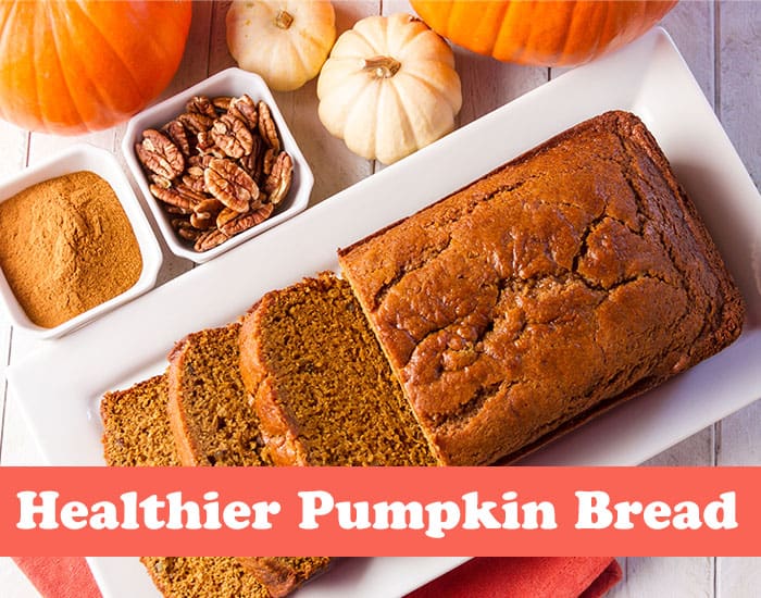 Healthier Pumpkin Bread
