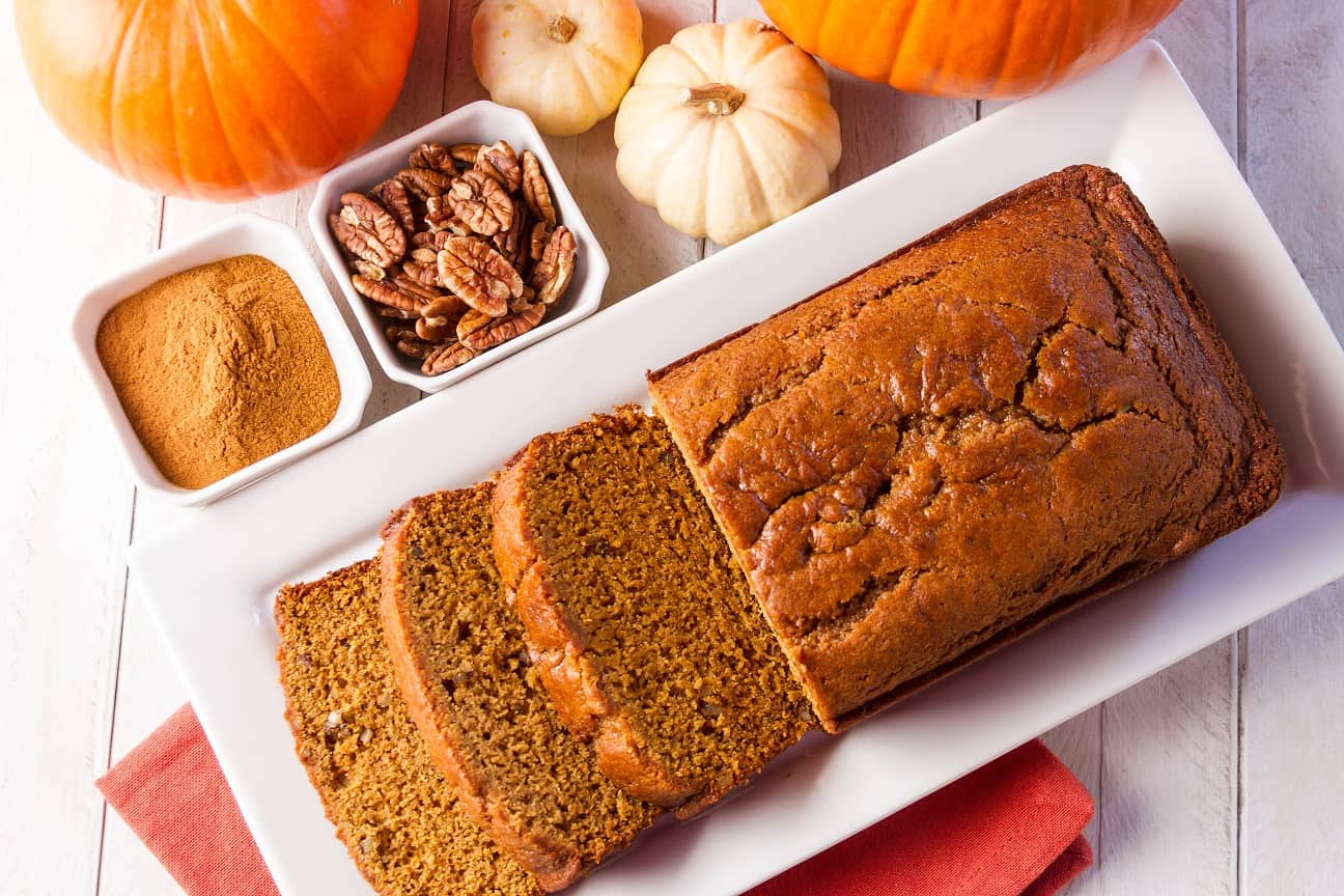 Healthier Pumpkin Bread