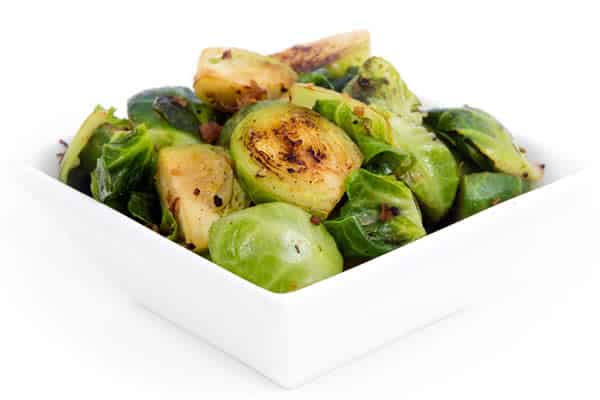 Brussels sprouts are great to eat for liver health.