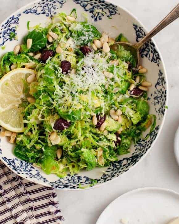 Shaved Brussels Sprout Salad - LiverSupport.com