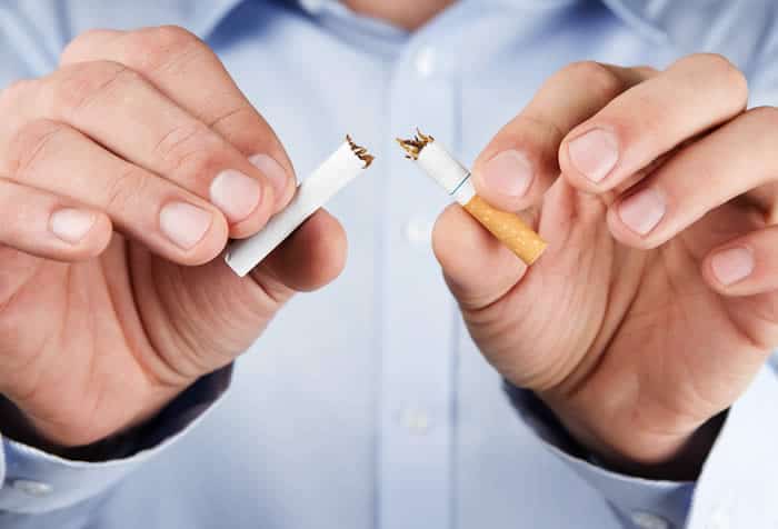 One way to prevent xanthelasma is to quit smoking.