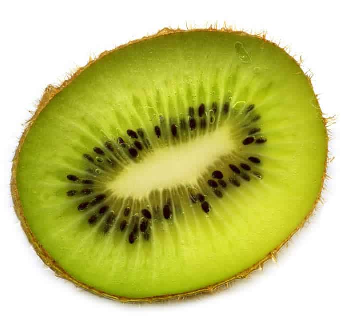 Eating kiwi, a fall fruit, is beneficial for liver health.