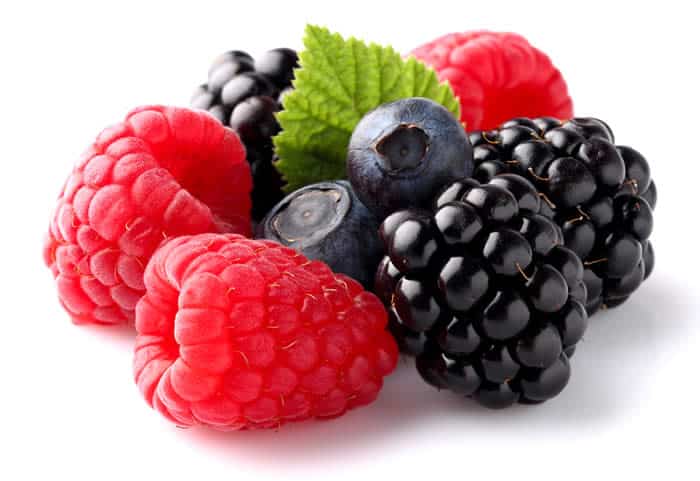 Berries are liver healthy and can help support natural detoxification.