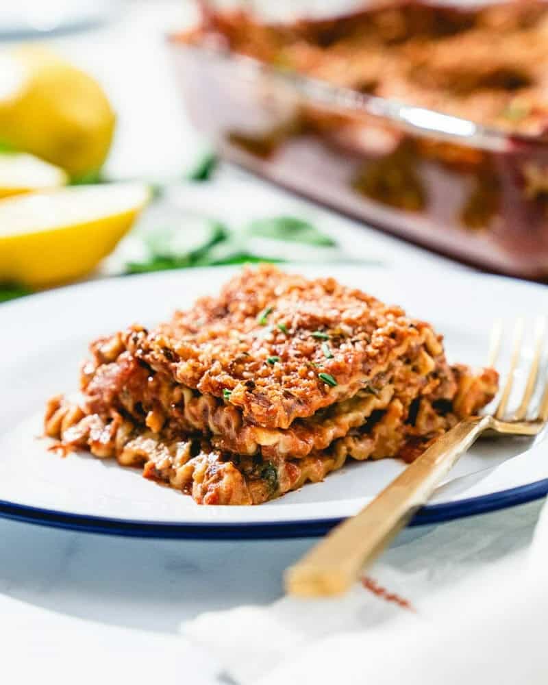 Vegan Lasagna Recipe - LiverSupport.com